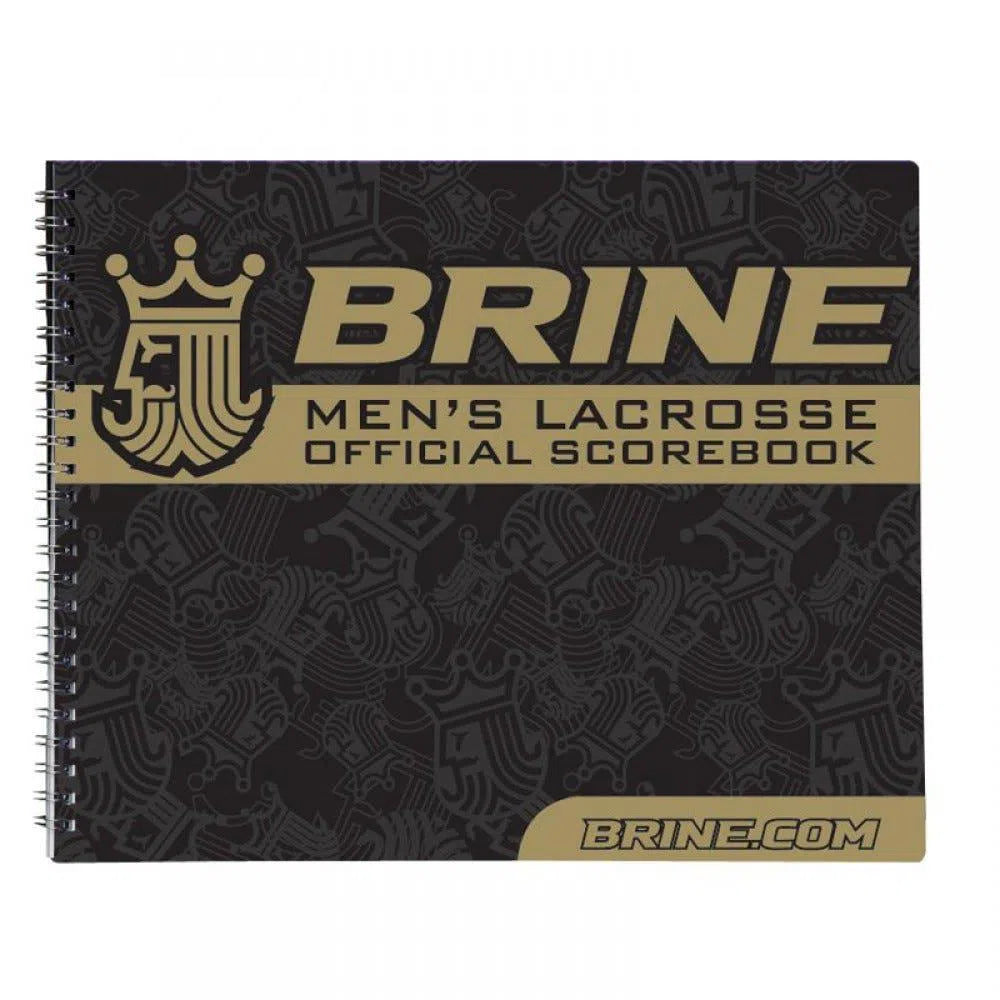 Brine Men's Lacrosse Score book