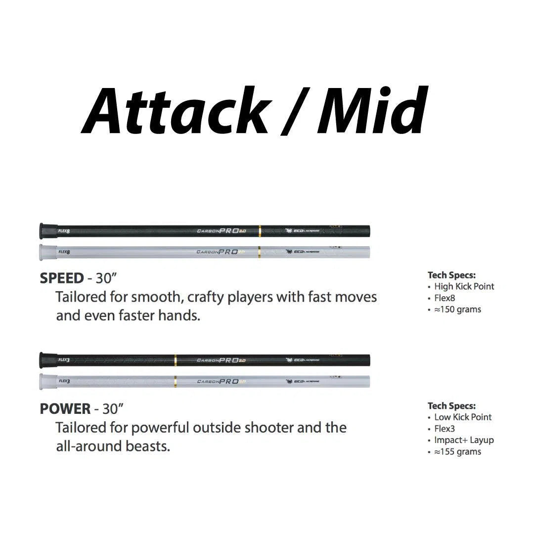 ECD Carbon Pro 2.0 Lacrosse Shaft