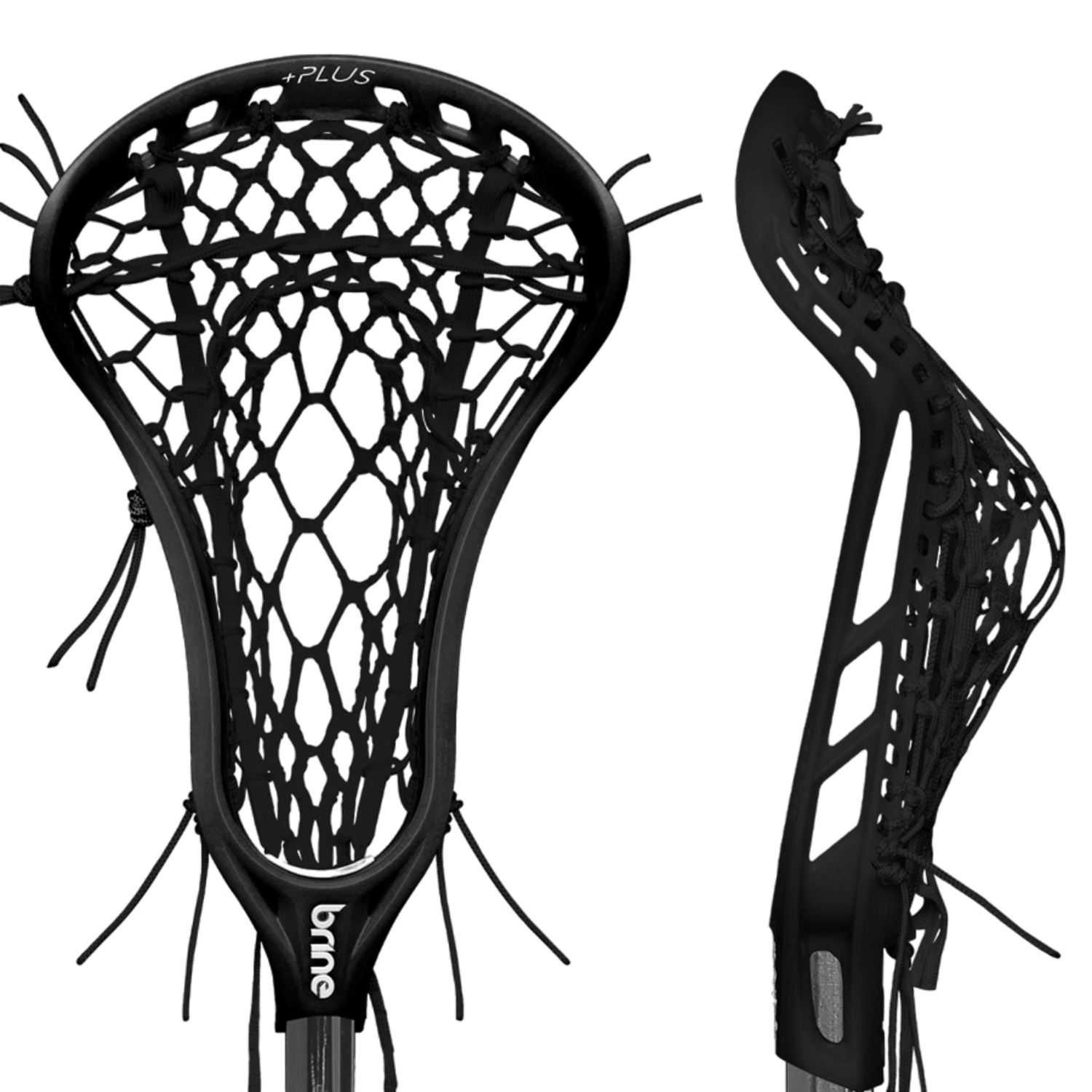 Brine Edge Pro+ Strung Lacrosse Head