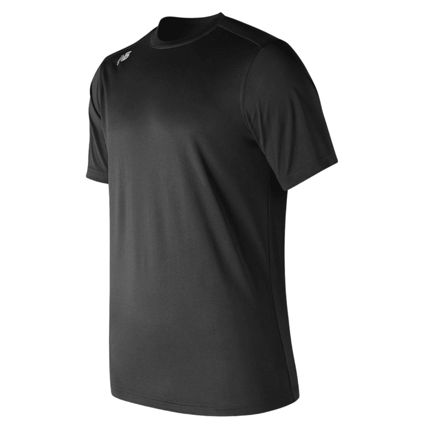 New Balance Youth SS Tech Tee Apparel Tops NewBalance - TMYT500 - BK - YXL Black Lax.com